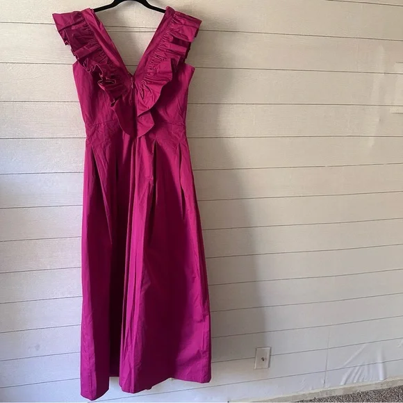 Forever Amelia AMARI JUMPSUIT FUSCHIA Size 12 - Picture 10 of 11